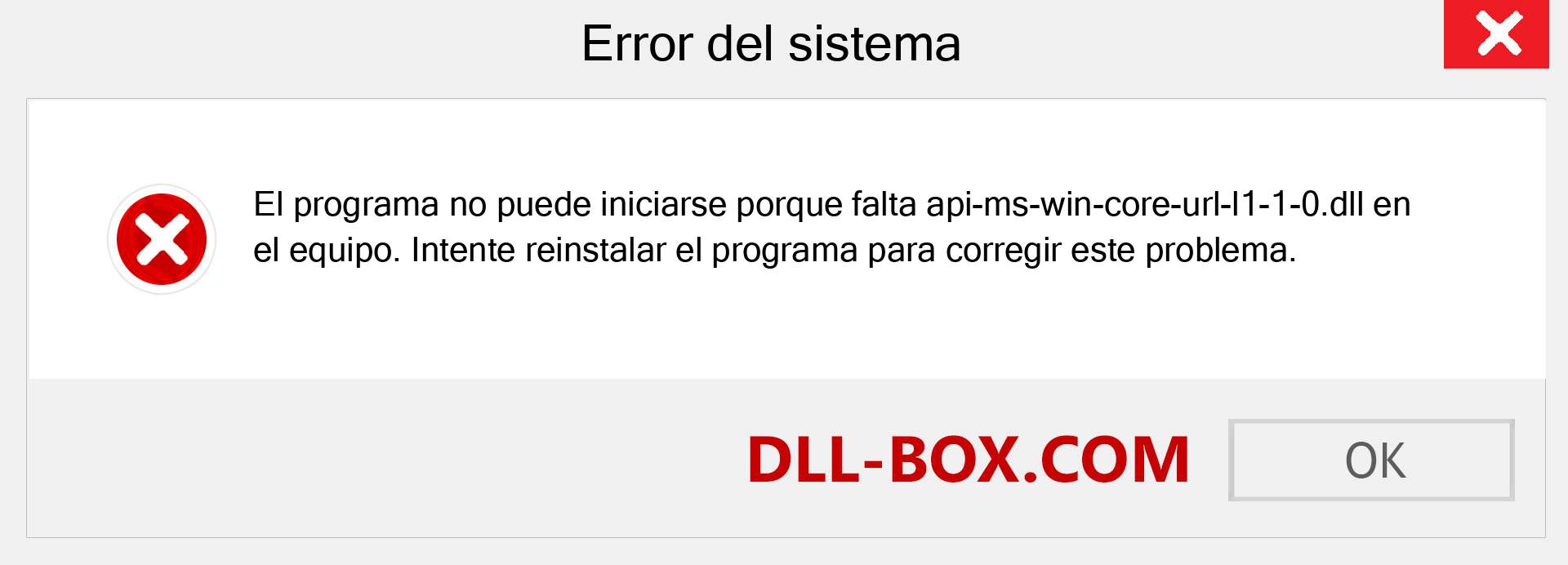 ¿Falta el archivo api-ms-win-core-url-l1-1-0.dll ?. Descargar para Windows 7, 8, 10 - Corregir api-ms-win-core-url-l1-1-0 dll Missing Error en Windows, fotos, imágenes